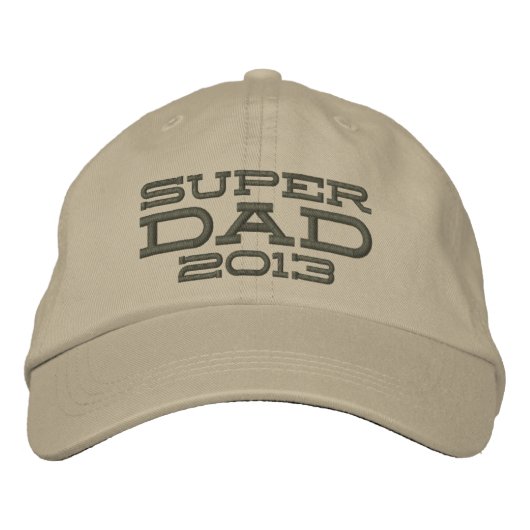 Casquette Brodée Superdad Editer année SUPER DAD (Devant)