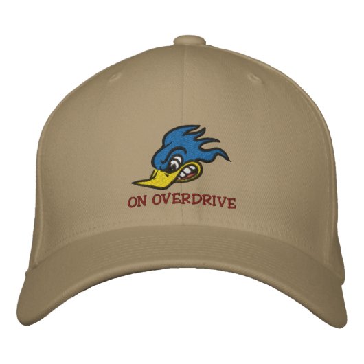 Casquette Brodée Sur l'overdrive (Devant)