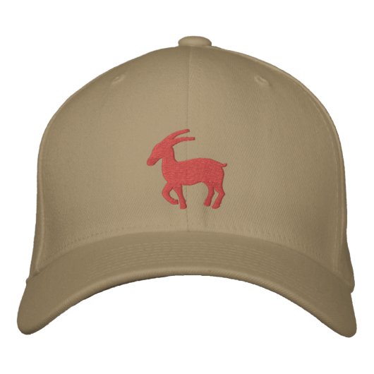 Casquette Brodée SYMBOLE CApricORNE (Devant)