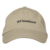Casquette Brodée T'as Homebrew ? (Devant)