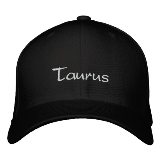 Casquette Brodée Taurus (Devant)