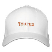 CASQUETTE BRODÉE TAURUS (Devant)