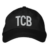 CASQUETTE BRODÉE TCB (Devant)