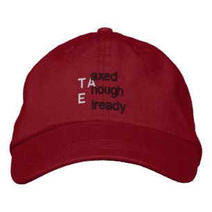 CASQUETTE BRODÉE TEA