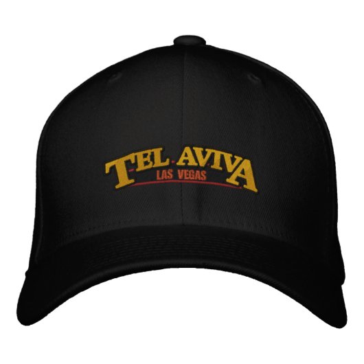 Casquette Brodée Tel Aviva Las Vegas (Devant)