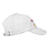 Casquette Brodée Tentation Humoristique Amusant  (Droite)