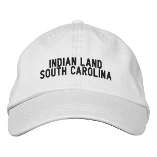 Casquette Brodée Terre indienne, chapeau de Caroline du Sud