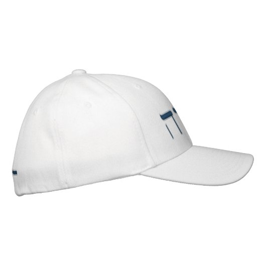 Casquette Brodée Tetragrammaton blanc (Droite)