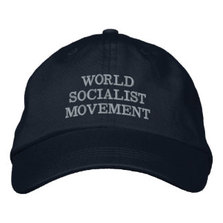 Casquette Brodée Texte blanc/marine de mouvement socialiste du