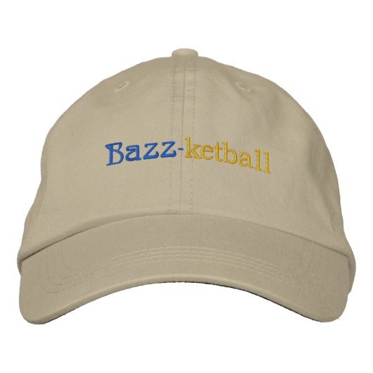 Casquette Brodée Texture & Team Spirit_Bazz-ketball (Devant)