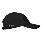 Casquette Brodée "Théo" Nom Masculin Brodé, (Droite)