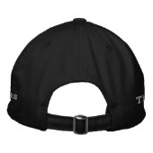 Casquette Brodée "Thomas" Nom Brodé, (Dos)