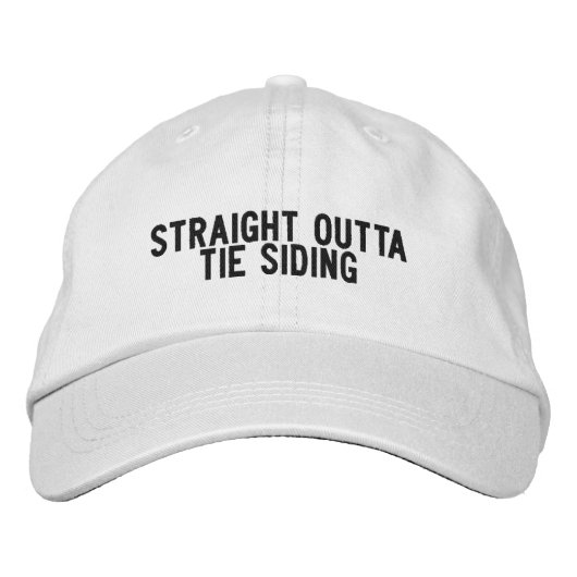 Casquette Brodée Tie Siding Wyoming (Devant)