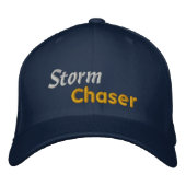 Casquette Brodée Tornado Mauvais Tempête Météo Chaser Storm Spotter (Devant)