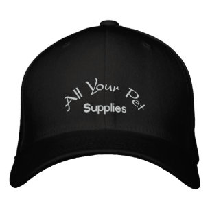 Casquette Brodée Toutes vos fournitures pour animaux de compagnie