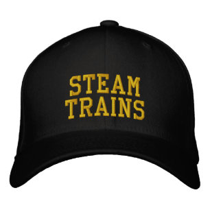 CASQUETTE BRODÉE TRAINS À VAPEUR UK