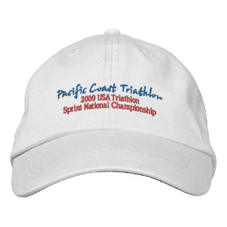 Casquette Brodée Triathlon de la côte du Pacifique