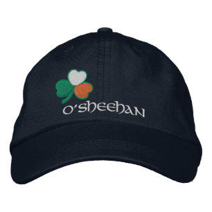 Casquette Brodée Tricolore personnalisé Shamrock irlandais