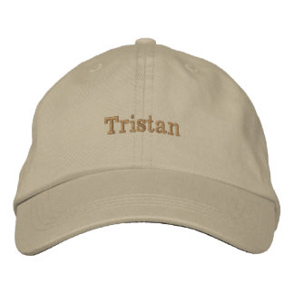 Casquette Brodée "Tristan" Nom Masculin Brodé,
