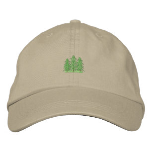 Casquette Brodée Trois Evergreens