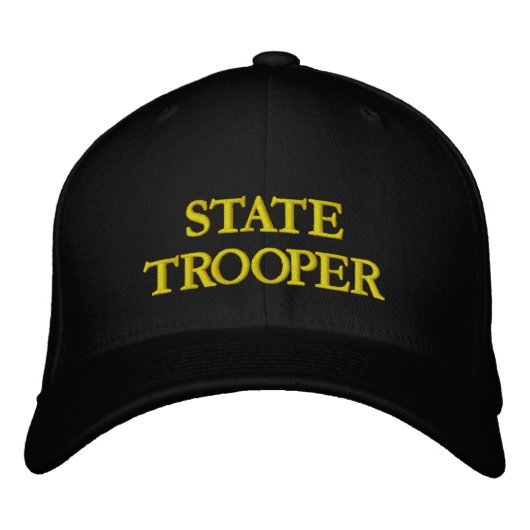 CASQUETTE BRODÉE TROOPER D'ÉTAT (Devant)
