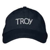 Casquette Brodée Troy (Devant)