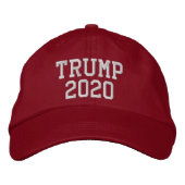 CASQUETTE BRODÉE TRUMP 2020 (Devant)