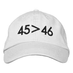 Casquette Brodée Trump gothique du siècle