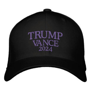 Casquette Brodée Trump Vance 2024 Noir
