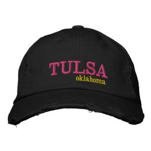 Casquette Brodée Tulsa l'Oklahoma à la mode