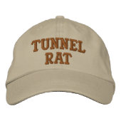 CASQUETTE BRODÉE TUNNEL RAT VIETNAM (Devant)