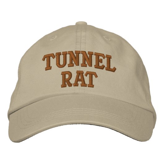 CASQUETTE BRODÉE TUNNEL RAT VIETNAM (Devant)
