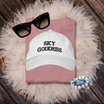 Casquette Brodée Typographie de la déesse du ciel, désir, simple<br><div class="desc">Typographie de la déesse du ciel,  Wanderlust,  Simple Casquette de baseball brodé. Lancez votre passion pour l'aventure avec notre casquette Wanderlust. Cette casquette élégante affiche un design qui s'adresse au coeur de chaque voyageur passionné. Les Droits D'Auteur Tournent En Style.</div>