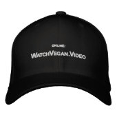 Casquette Brodée ÜberVegan (Devant)