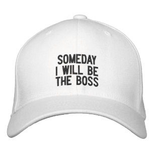 Casquette Brodée Un Jour Je Serai Le Patron