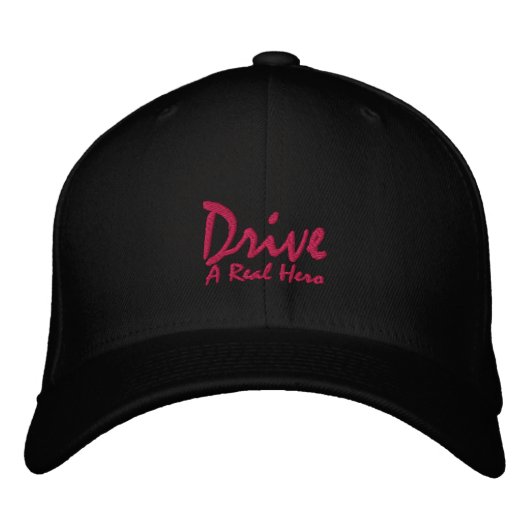 Casquette Brodée Un véritable héros (Devant)