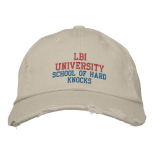 CASQUETTE BRODÉE UNIVERSITÉ LBI