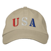 CASQUETTE BRODÉE USA (Devant)
