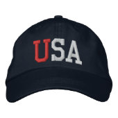 CASQUETTE BRODÉE USA (Devant)