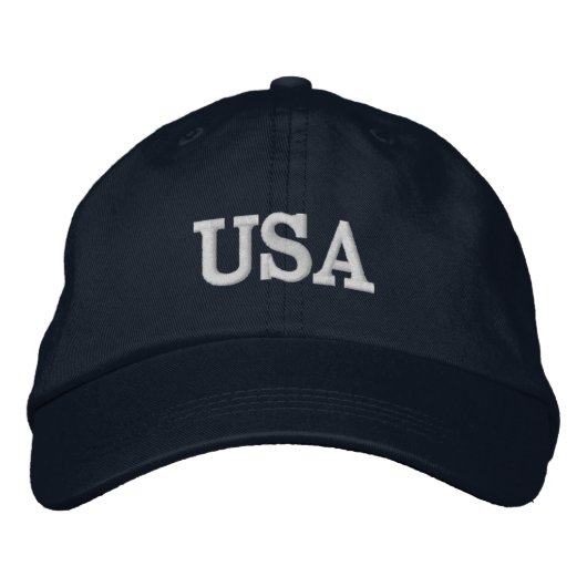 CASQUETTE BRODÉE USA (Devant)