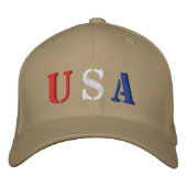 CASQUETTE BRODÉE USA (Devant)