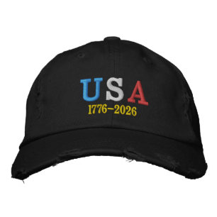 Casquette Brodée USA 1776-2026 Semiquincentennial Brodé