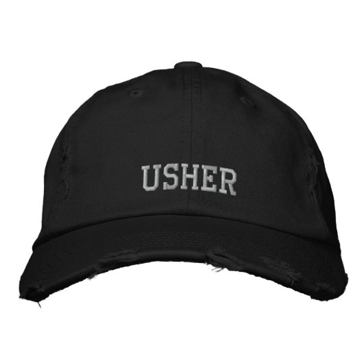 Casquette Brodée Usher (Devant)