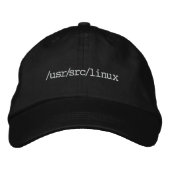 Casquette Brodée /usr/src/linux (Devant)