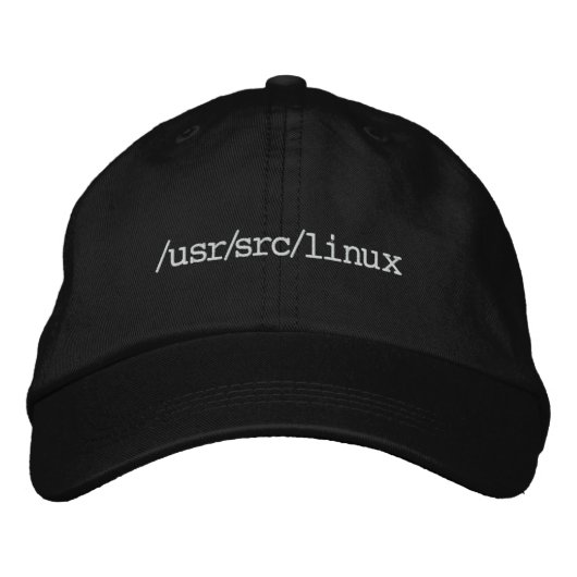 Casquette Brodée /usr/src/linux (Devant)