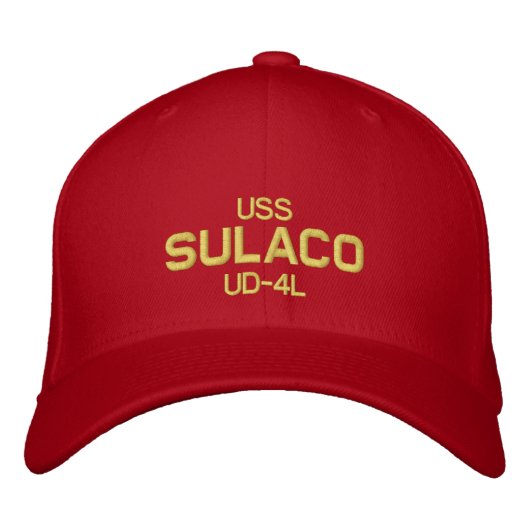 CASQUETTE BRODÉE USS SULACO (Devant)