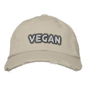 Casquette Brodée Vegan (Devant)