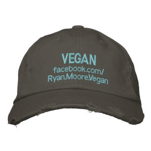 Casquette Brodée VEGAN Ryan.Moore.Vegan