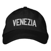 Casquette Brodée Venezia Embroidered Hat (Devant)