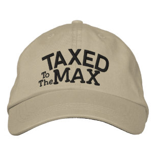 Casquette Brodée VENTE ! Tea Party Taxé au MAX par SRF